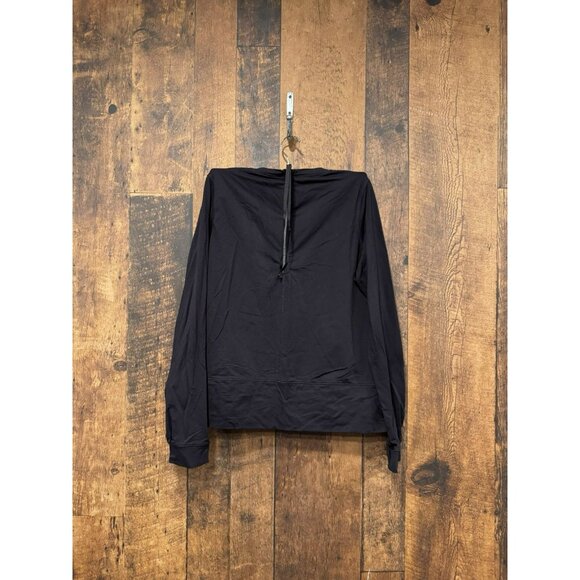 Lululemon Run: Warm Up Crew Black Size 8 EUC - Picture 3 of 5